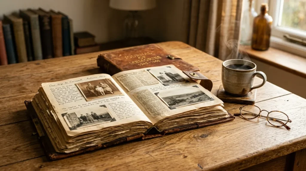 A "Memory Jar" or Scrapbook 📖